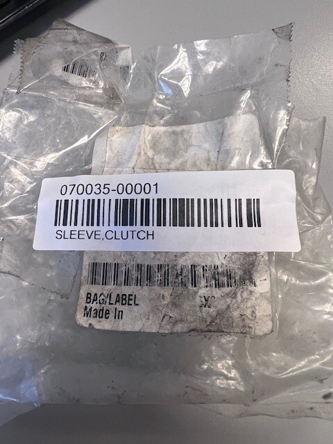 Hobart Part# 070035-00001 Sleeve, Clutch- A120 Series- NLA at Factory