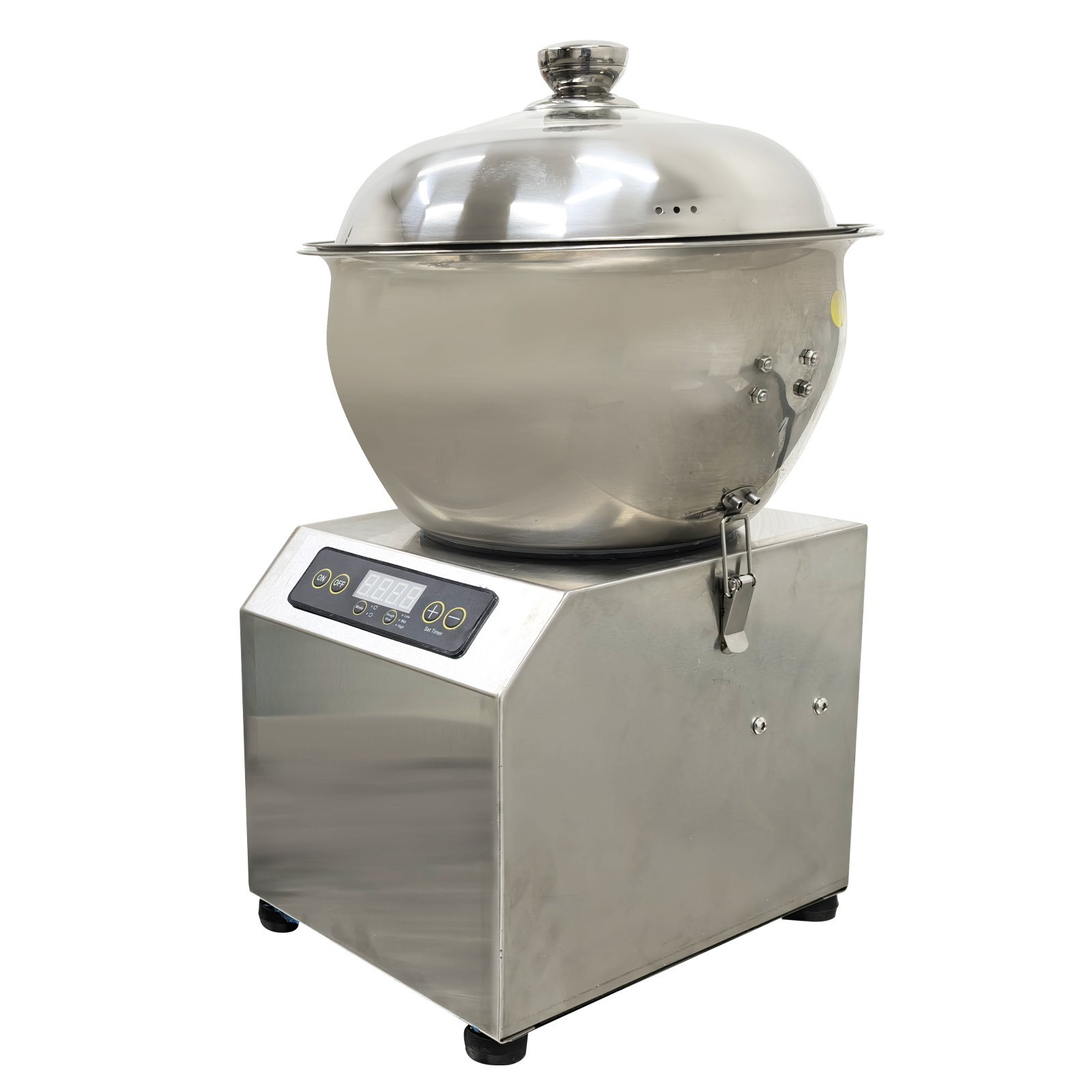 5KG 110V Electric Dough Mixer Bread Kneading Machine Auto Flour Mixer w/Heating