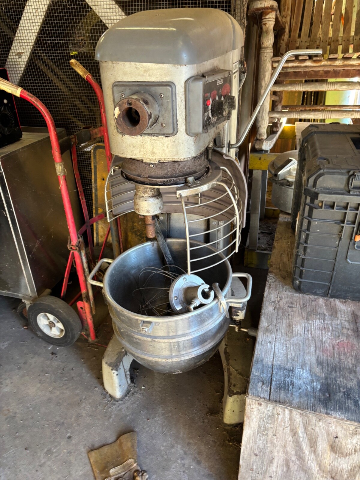 Used Hobart D340 – Commercial 40 Qt Mixer, 3 Phase