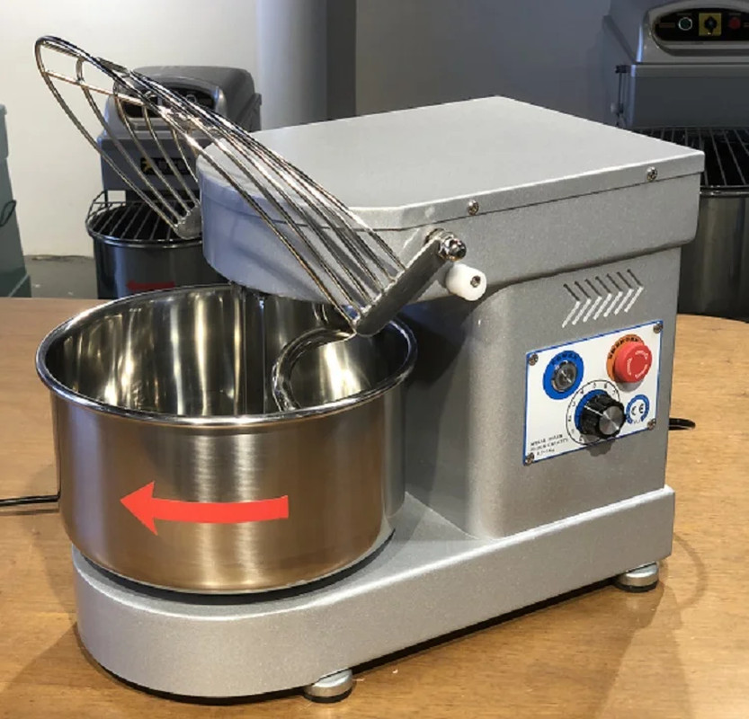Haushold Bread Making Machine Tabletop Dough Kneading Machine 7l Bread Spiral Mi