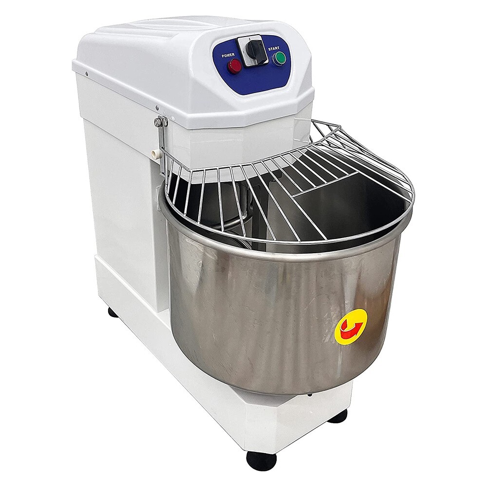220V Electric Dough Mixer 60QT Stand Mixer Spiral Dough Kneading Machine 3 Phase