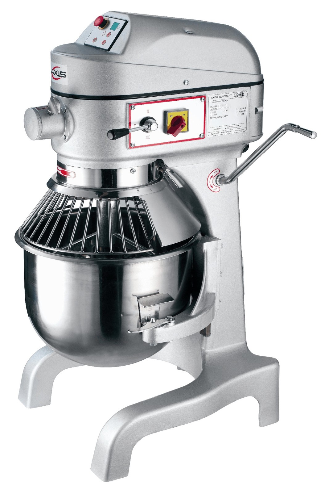 NEW Axis AX-M20 20 Qt Quart Commercial Planetary Dough Mixer – FREE SHIPPING!!!