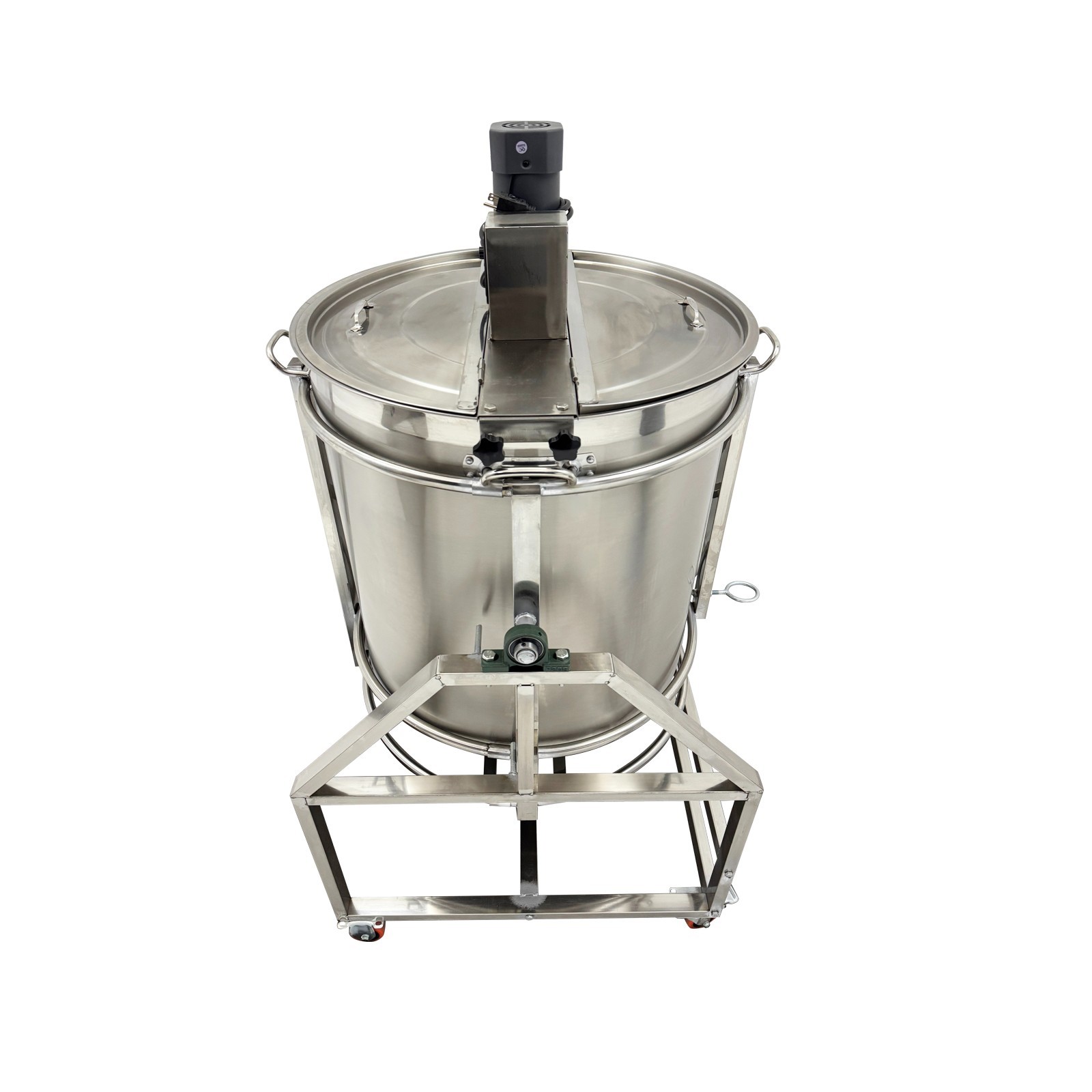 110V 98L Food Stirring Pot Hand Tilt Natural Gas and Electric Stirrer Mixer 500W