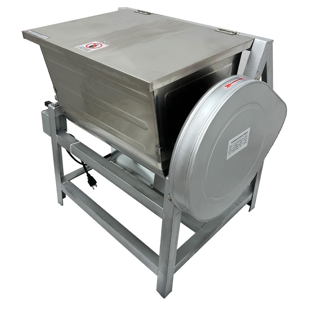 New Commercial Dough Mixer 110V Electric Dough Mixing Machine 50QT Flour Mixer