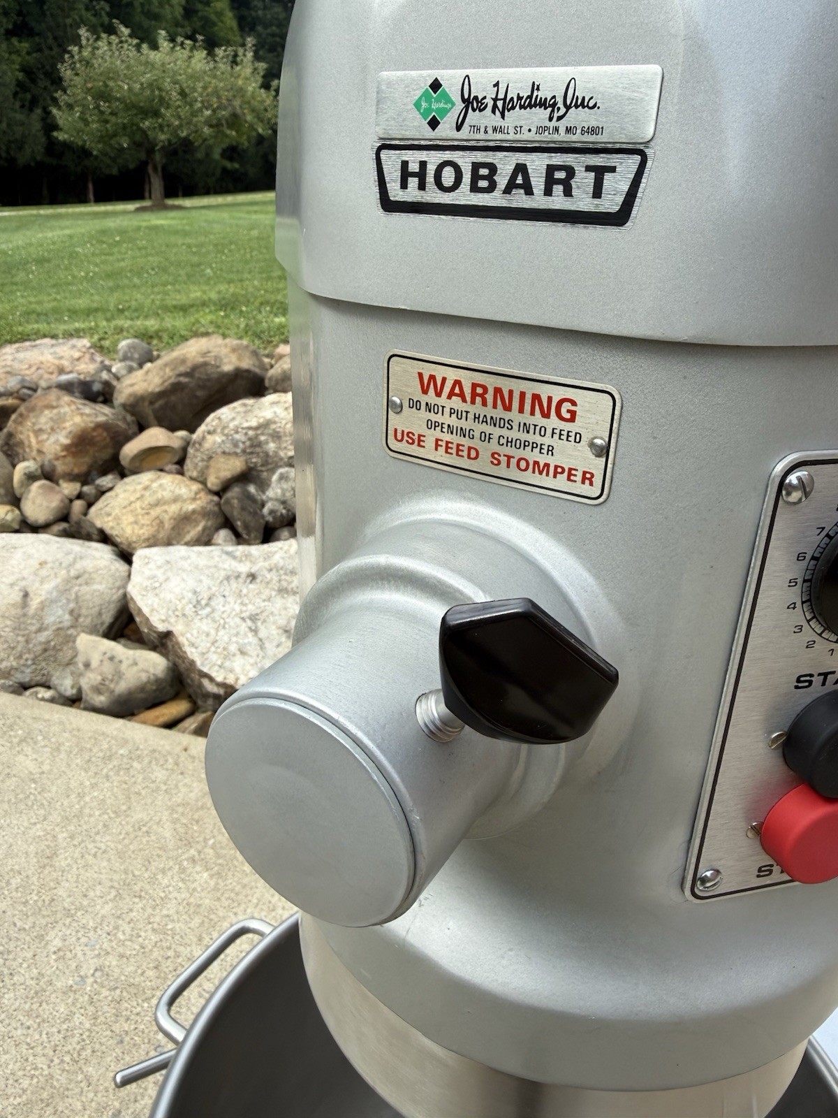 Hobart H-600 60 Qt. Commercial Mixer 200V 3PH w/ Bowl And 3 Attachments