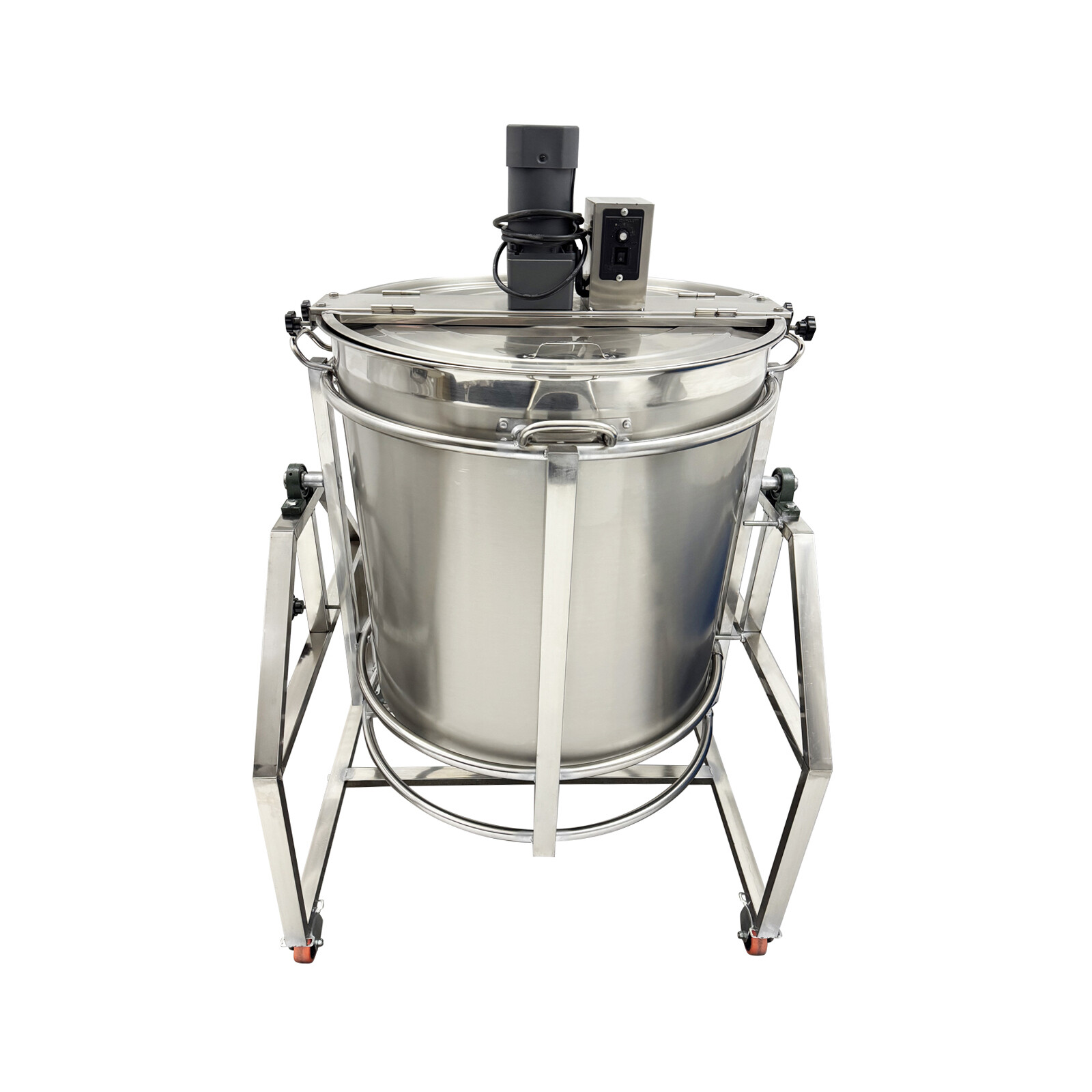 Auto Hot Pot Seasoning Mixer Stir-Fry Machine Gas & Electric Heating 50L 110V
