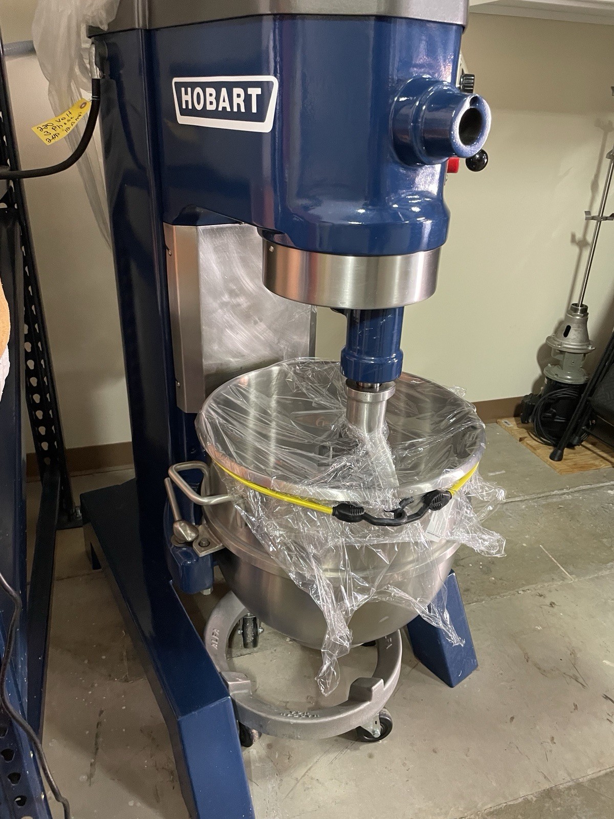 Hobart H600 – 60qt Mixer – 2hp, 220-3 phase, 12 Amp draw