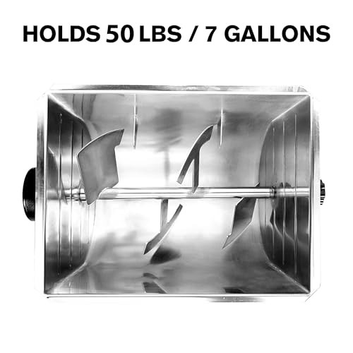 Valley Sportsman Meat Mixer 7 Gallons 50LBS Manual Motorized