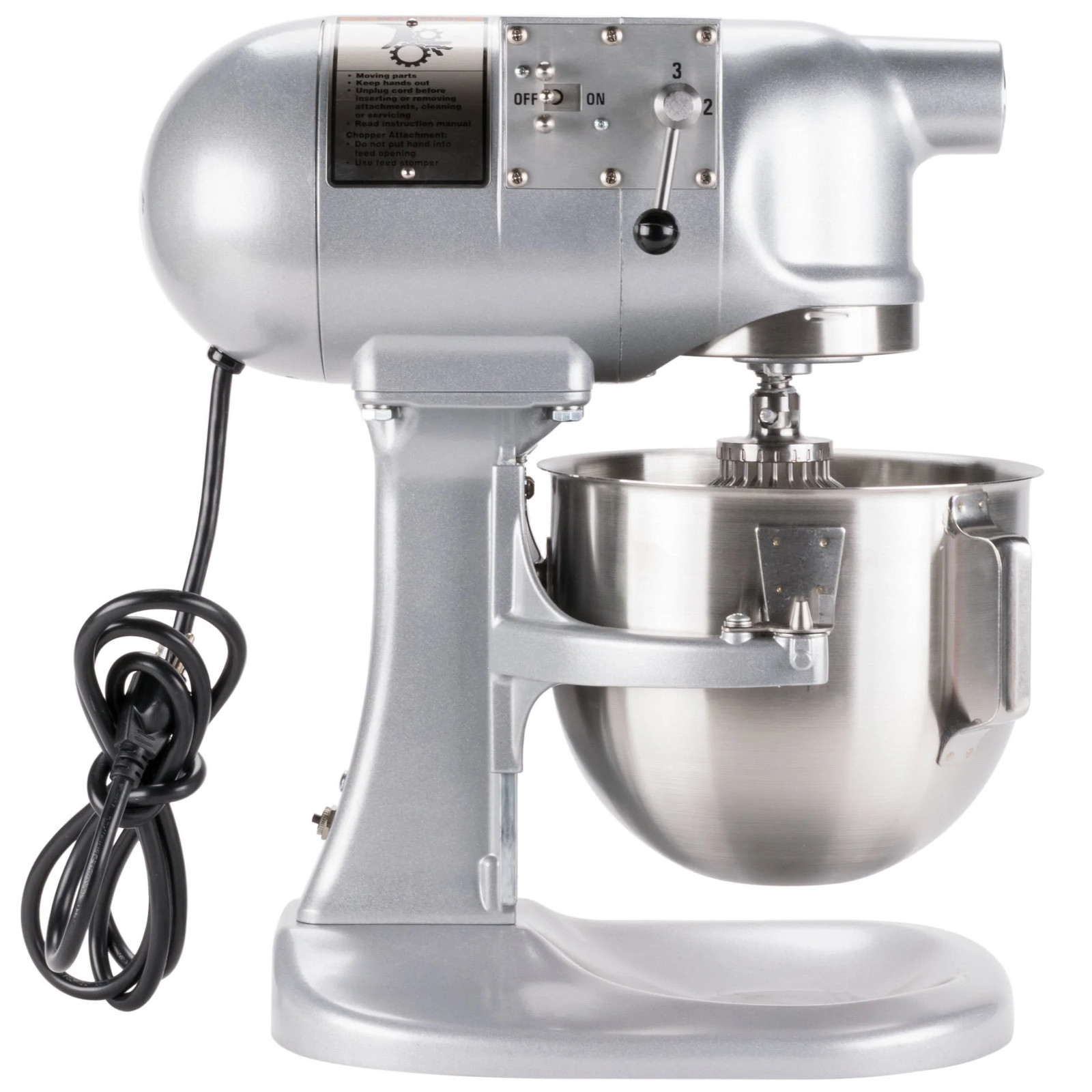 Hobart 5 Qt. Bowl Lift Countertop Mixer with Standard Accessories, 120V, 1/6 hp