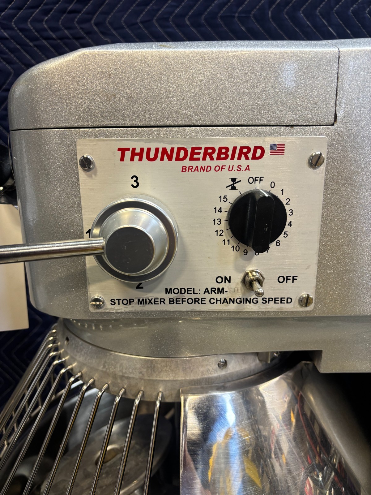 Thunderbird ARM-40 Artisan Bakery dough Mixer 40qt