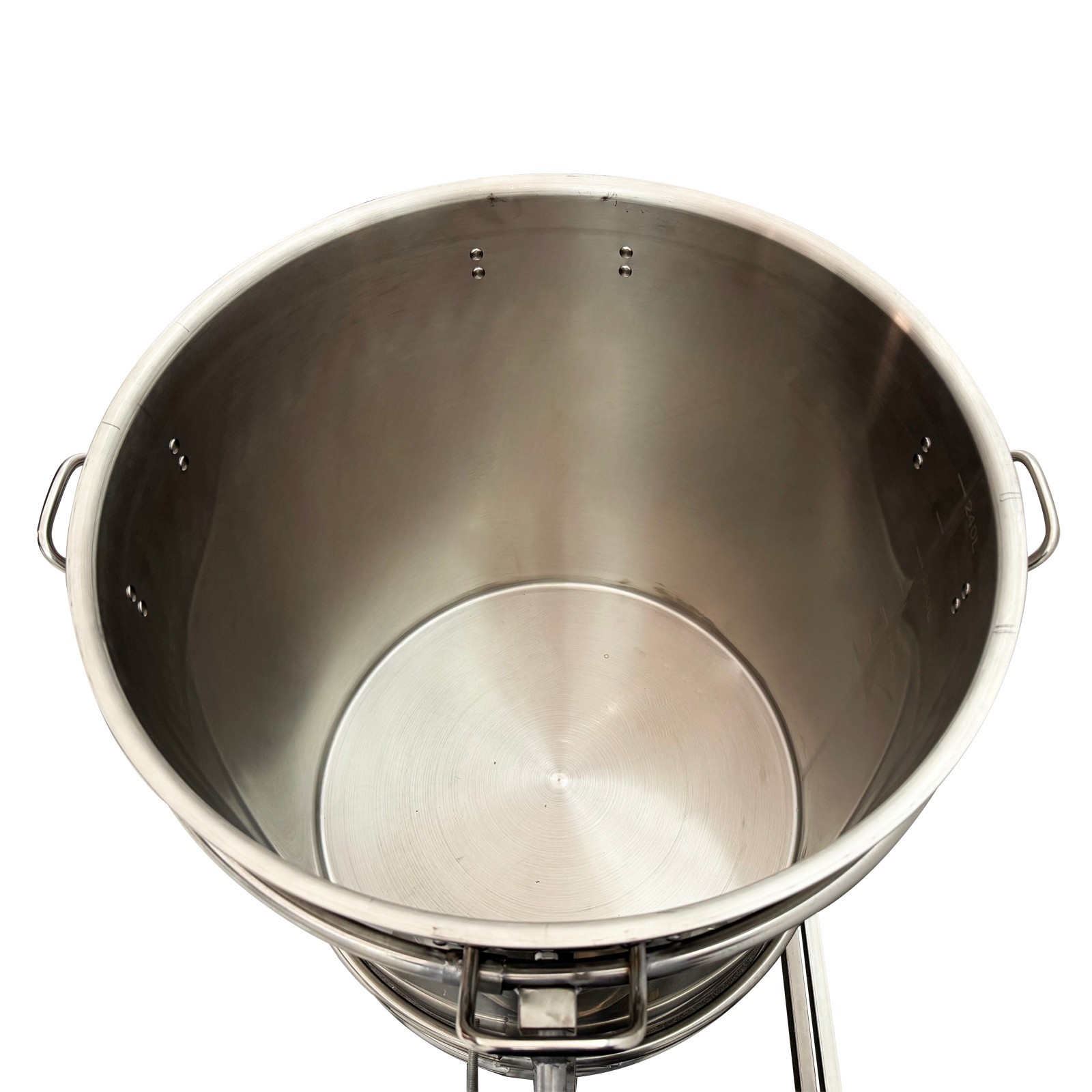 110V 98L Stainless Steel Food Mixer Hand Tilt Natural Gas Electric Stirring Pot