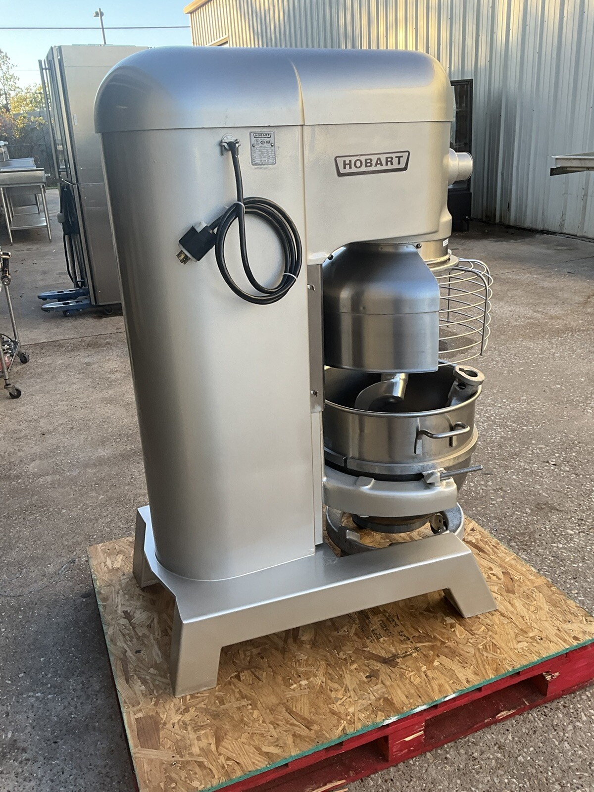 Hobart 60qt Dough mixer H600T Pizza Bakery Donut Pastry Shop bowl guard Hook