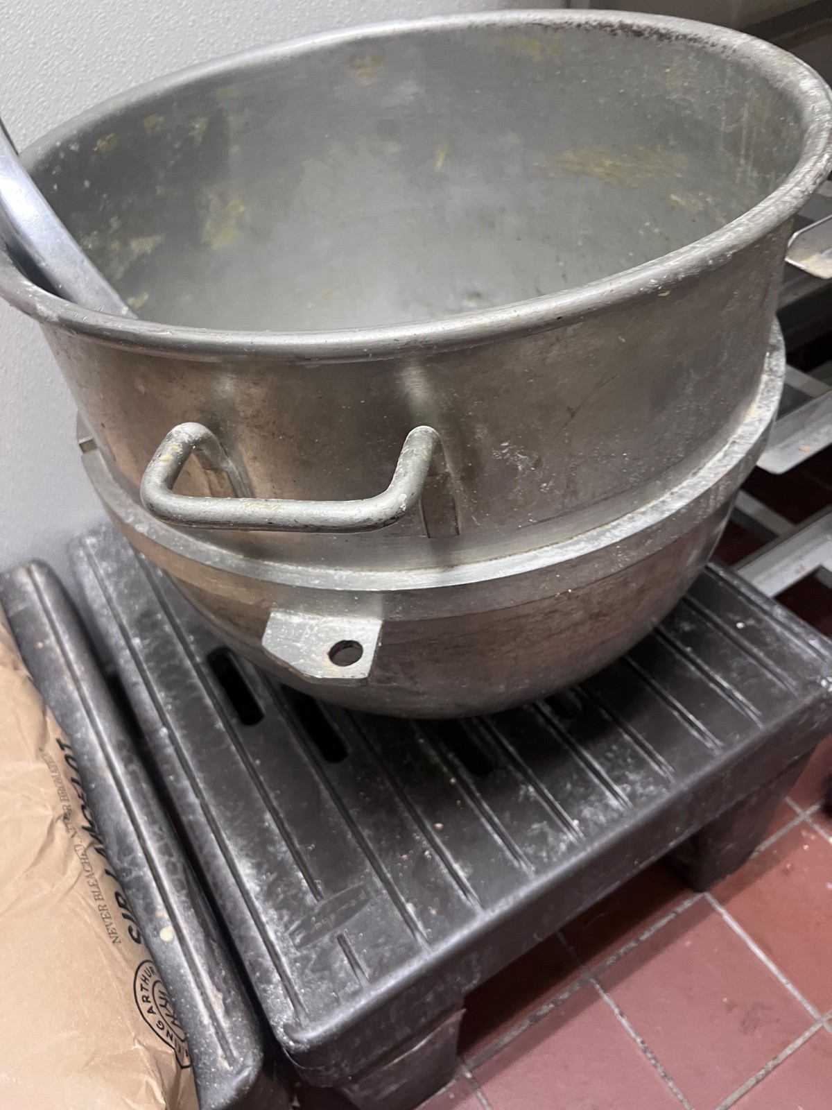 Hobart H-600t 60qt Commercial Bakery/Pizza Dough Mixer 3PH 1.5HP
