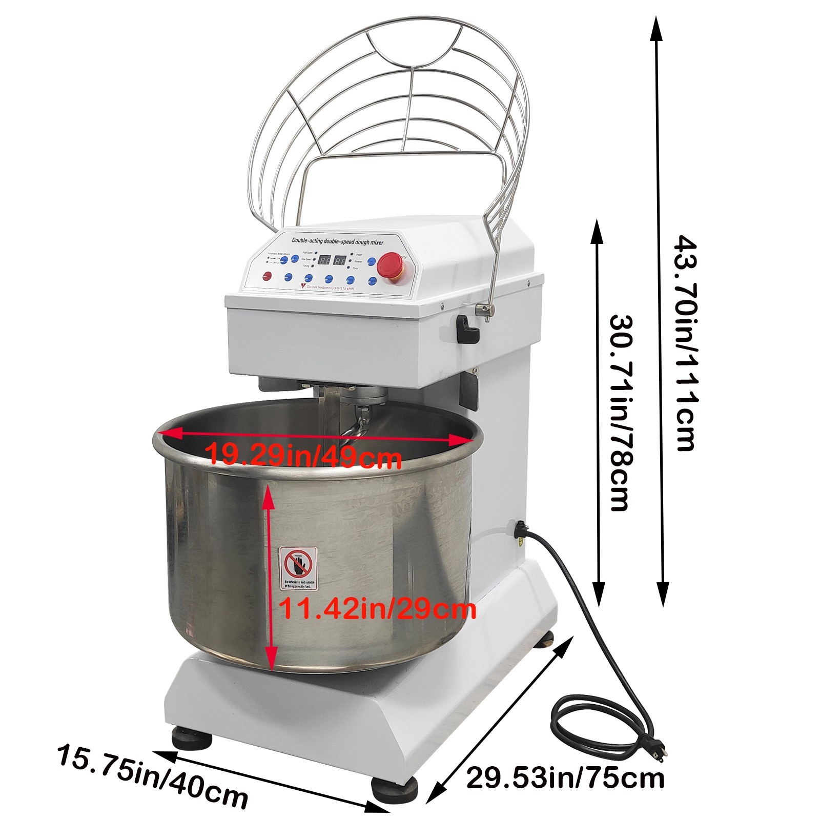 Dough Kneading Bakery Bread Mixer Dough Kneading Machine Dough Mixer Kneader