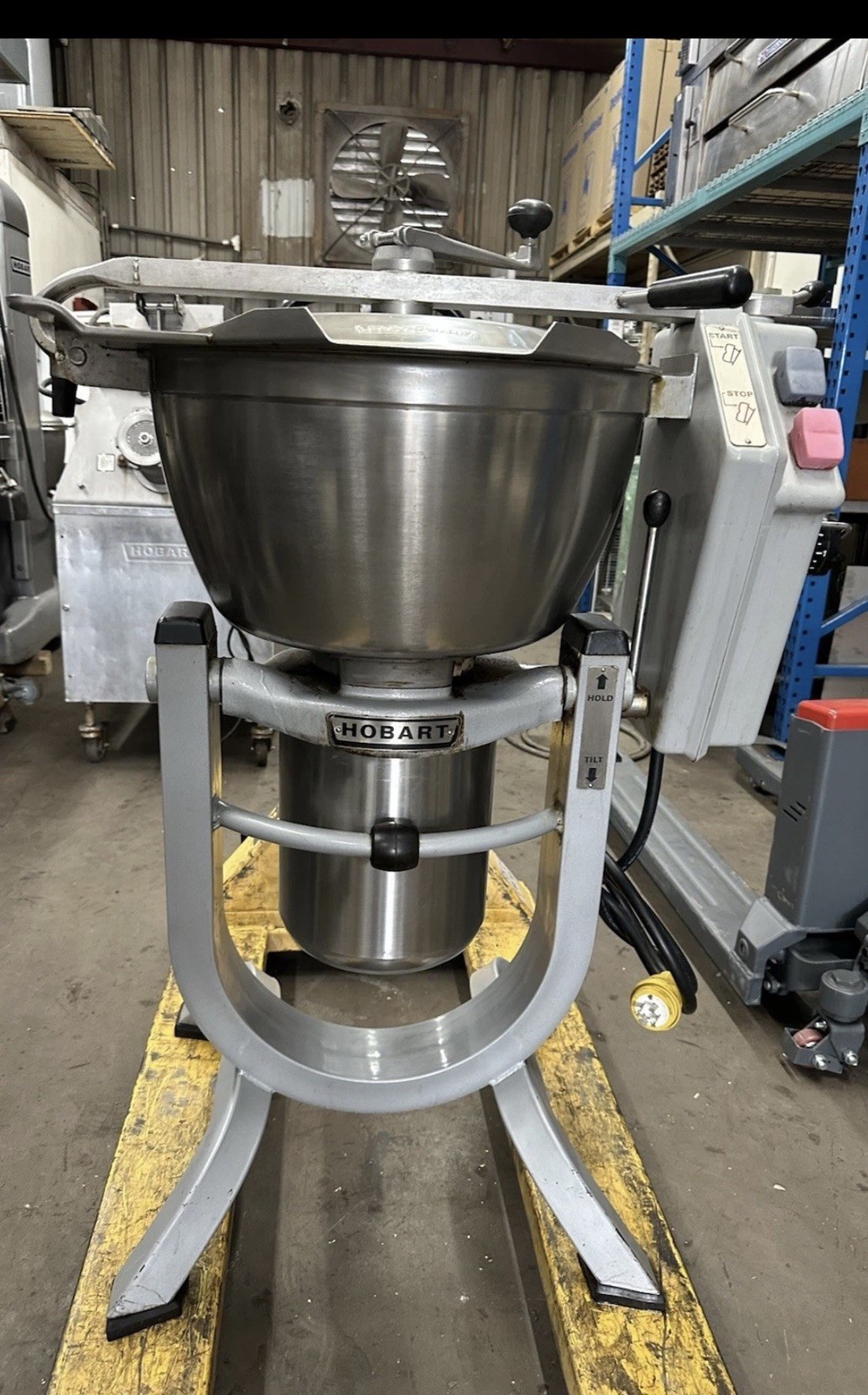 Hobart HCM-450 Vertical Cutter Mixer, 45 Qt., Food Processor