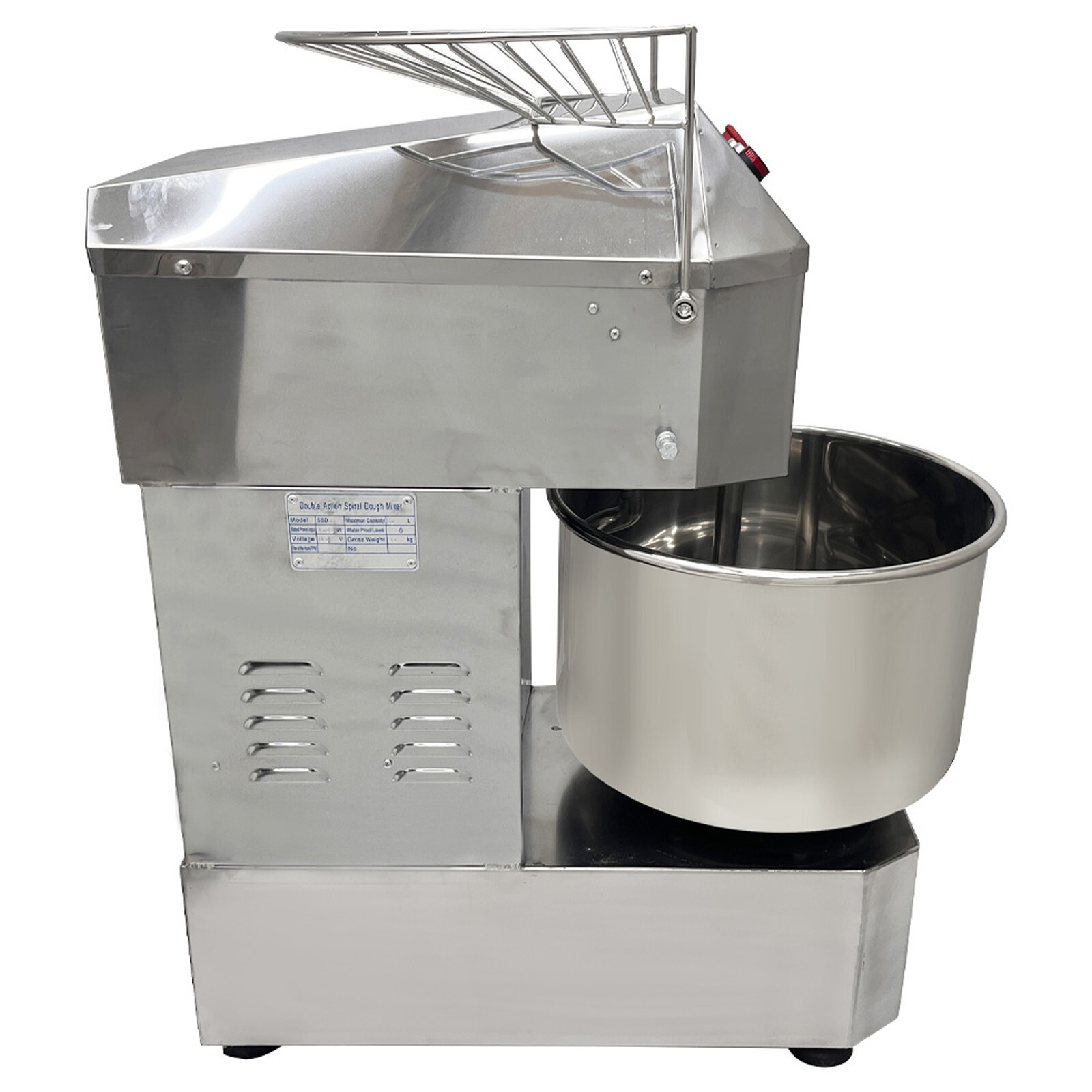 20L Double Speed Double Action Dough Mixer Commercial Dough Kneading Machine