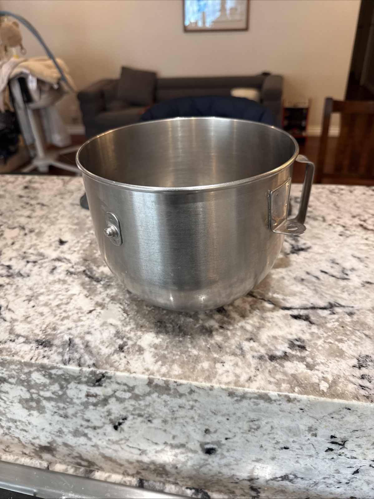 Hobart N50 5 Qt Mixer Bowl BOWL-Stainless Steel Commercial OEM Style CLEAN. Z7
