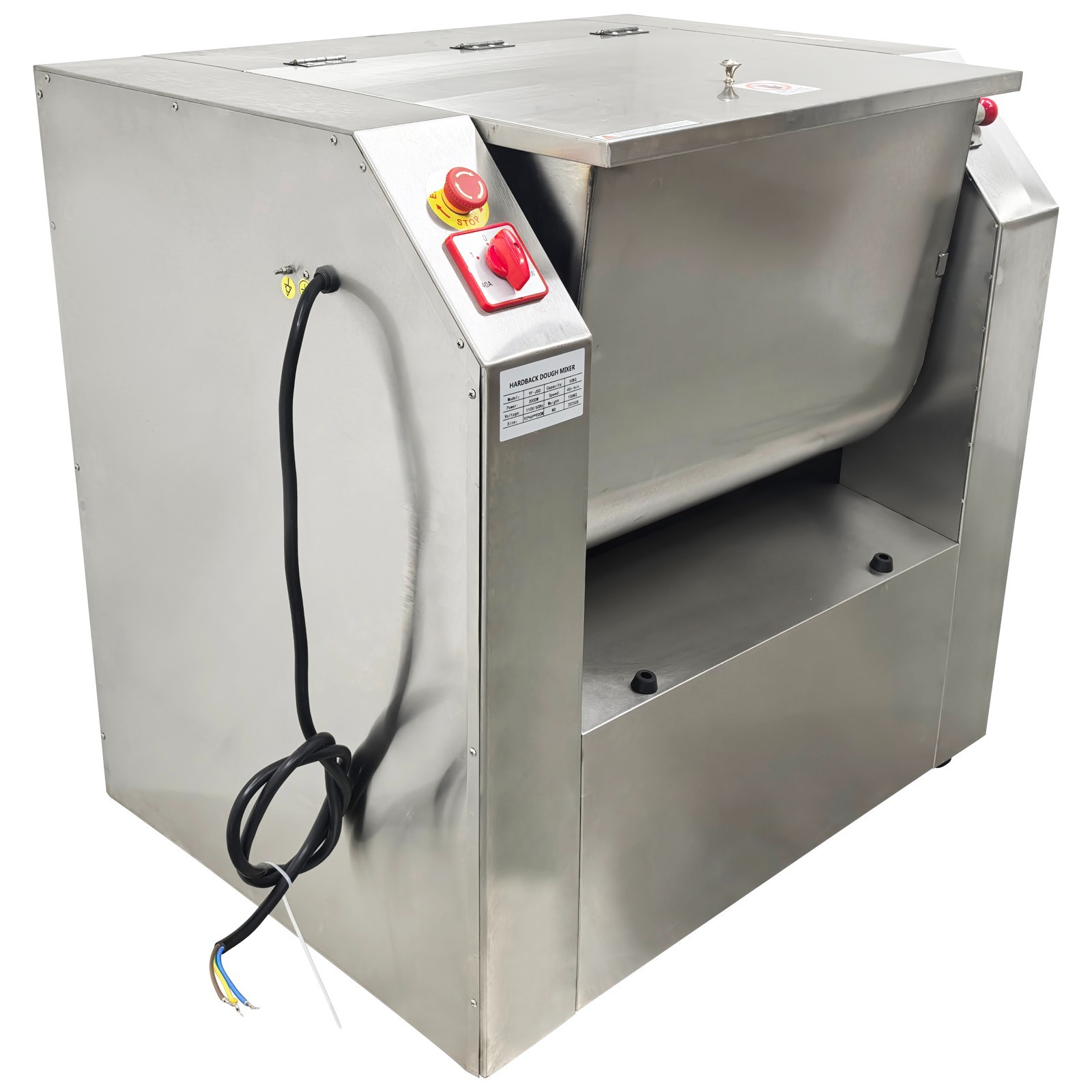Commercial Dough Mixer Machine 50kg Capacity Dough Kneading Machine Flour Mixer