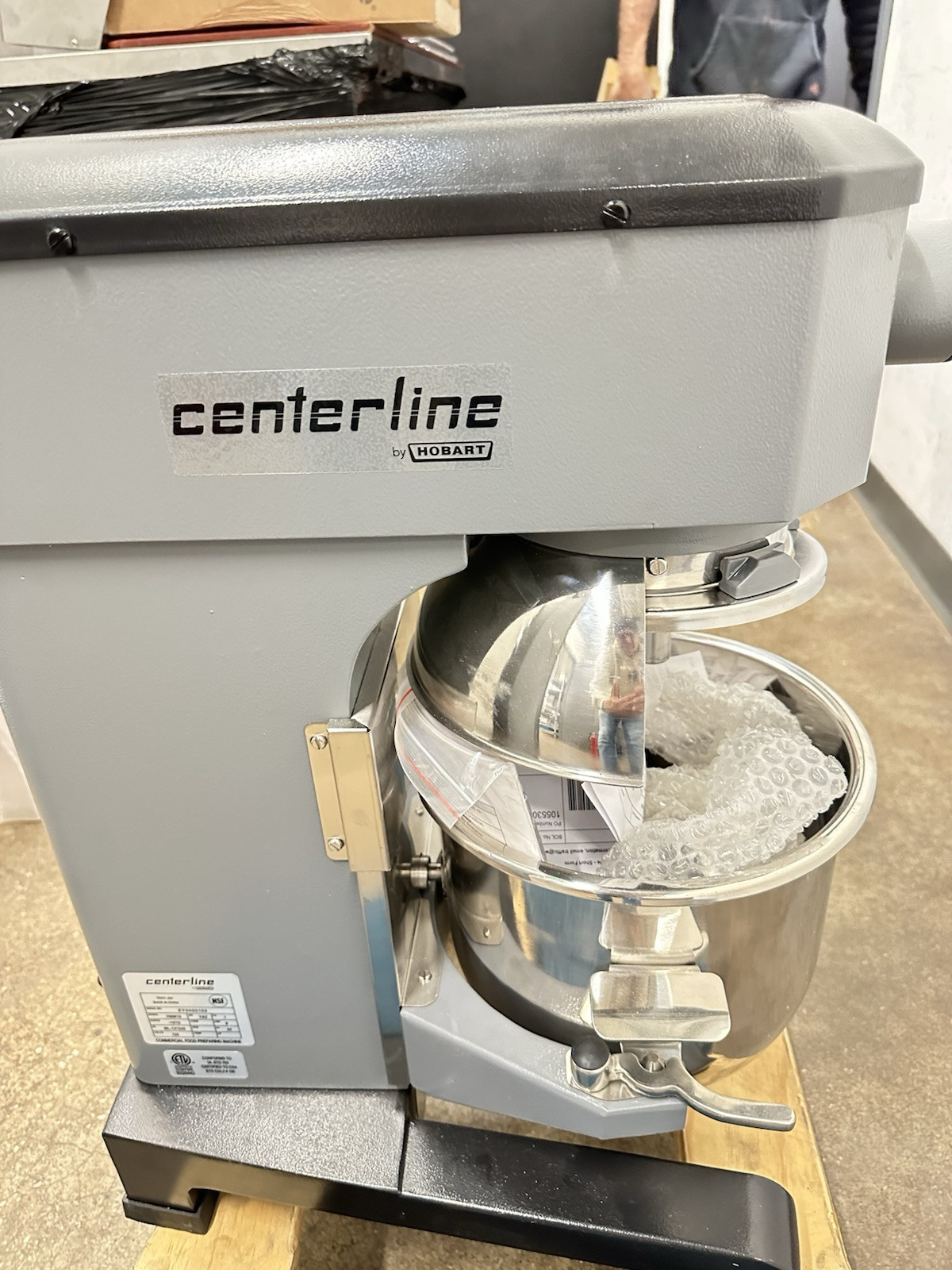 Centerline Hobart 10 Qt. Planetary Stand Mixer with Guard & Standard Accessories