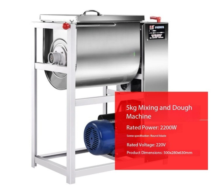 Commercial New Model 5/10/15/25kg Stainless Steel Fully Automatic Dough Mixer