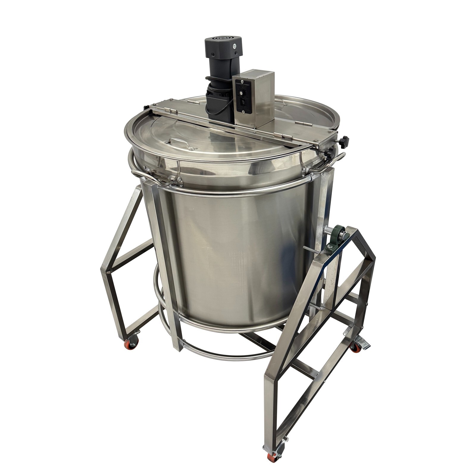 110V 240L Commercial LPG Soup, Porridge Cooking Machine with Electric Stirrer
