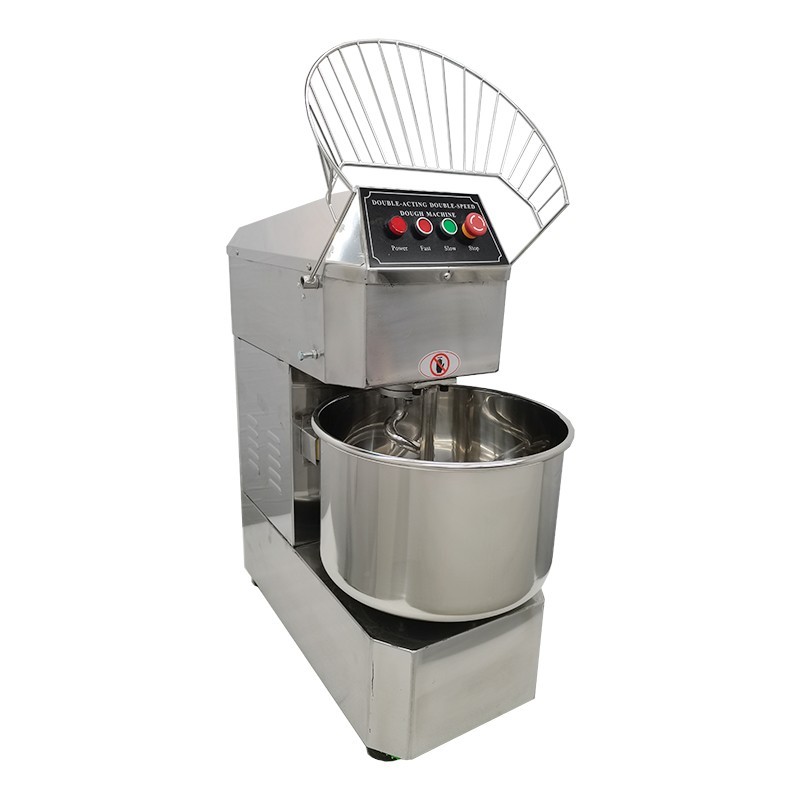 30L 110V Stainless Steel Double-Speed & Double-Acting Dough Mixer for Commercial