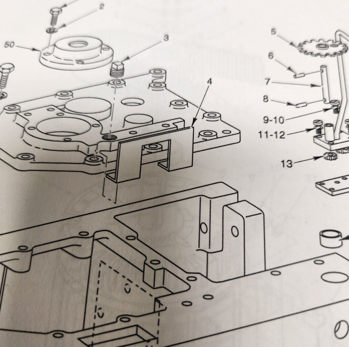 Hobart Mixer M802 80qt V1401 140qt #00-73488 Stop Clutch Arm New , OEM #73488