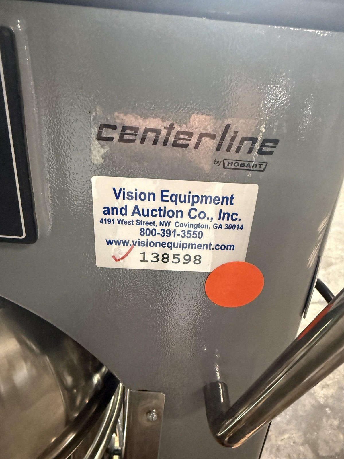 2023 HOBART CENTERLINE HMM20 20 QT. MIXER W/ BOWL, BOWL GUARD and NO ATTACHMENTS