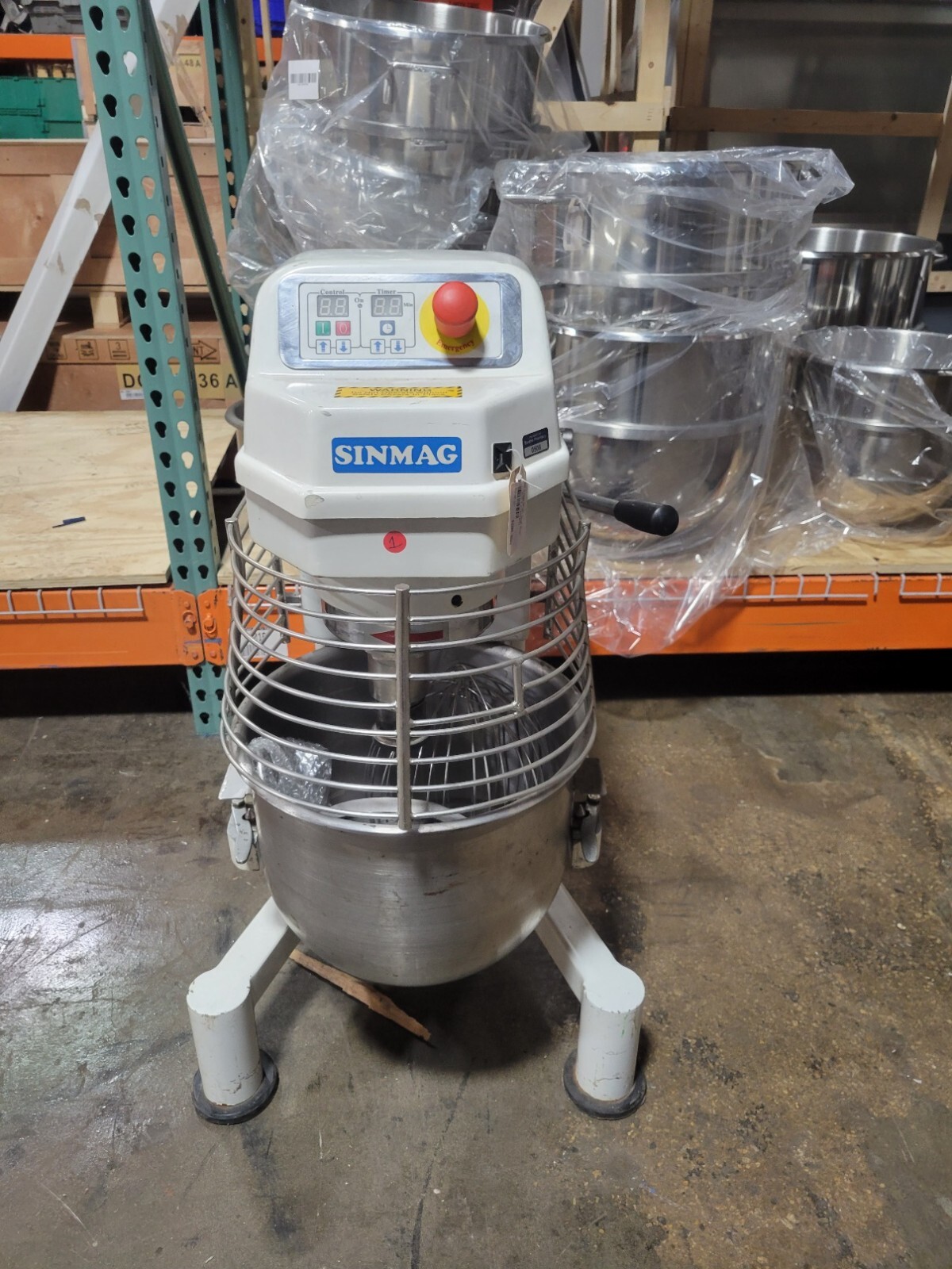 ABS/Sinmag Planetary Mixer SM-201 Belt Drive