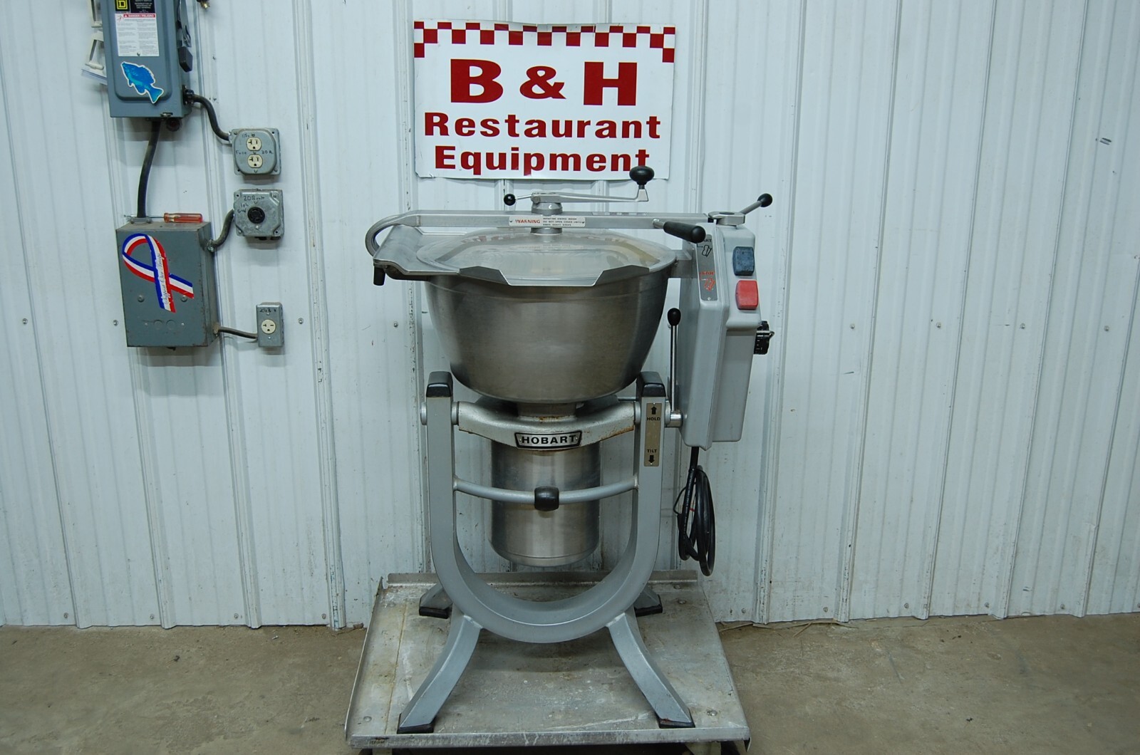 Hobart HCM 450 Qt Vertical Cutter Mixer w/ S Knife, Bowl Scraper – VCM 5 HP
