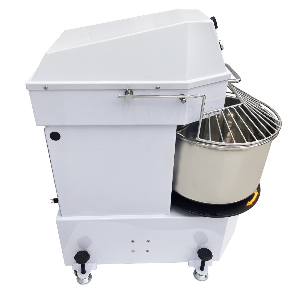 110V 20QT Commercial Bread Spiral Mixer Dough Action Food Mixer KneadingMachine