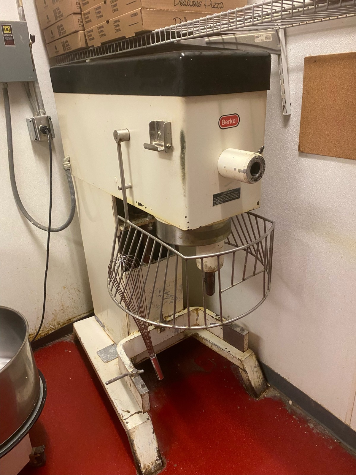 Blakeslee (DD-60) 60 Quart 4 Speed Heavy-Duty Industrial Bakery Dough Food Mixer