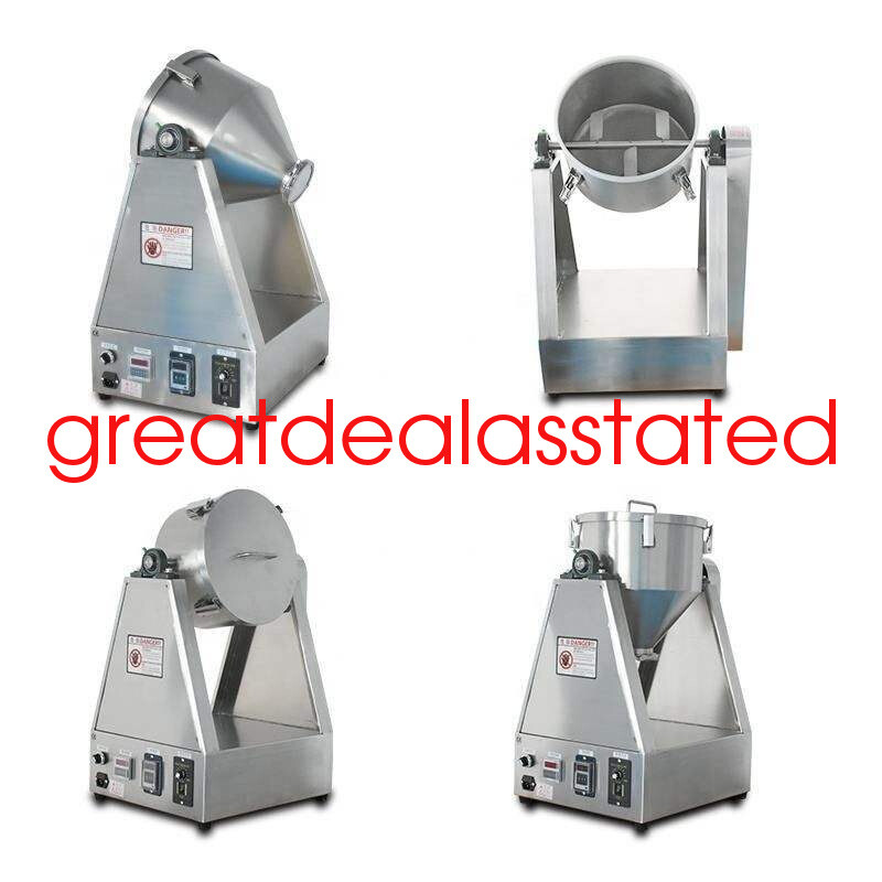 10L Electric Powder Blender Dry Powder Mixer Automatic Flour Mixing Machine 110v