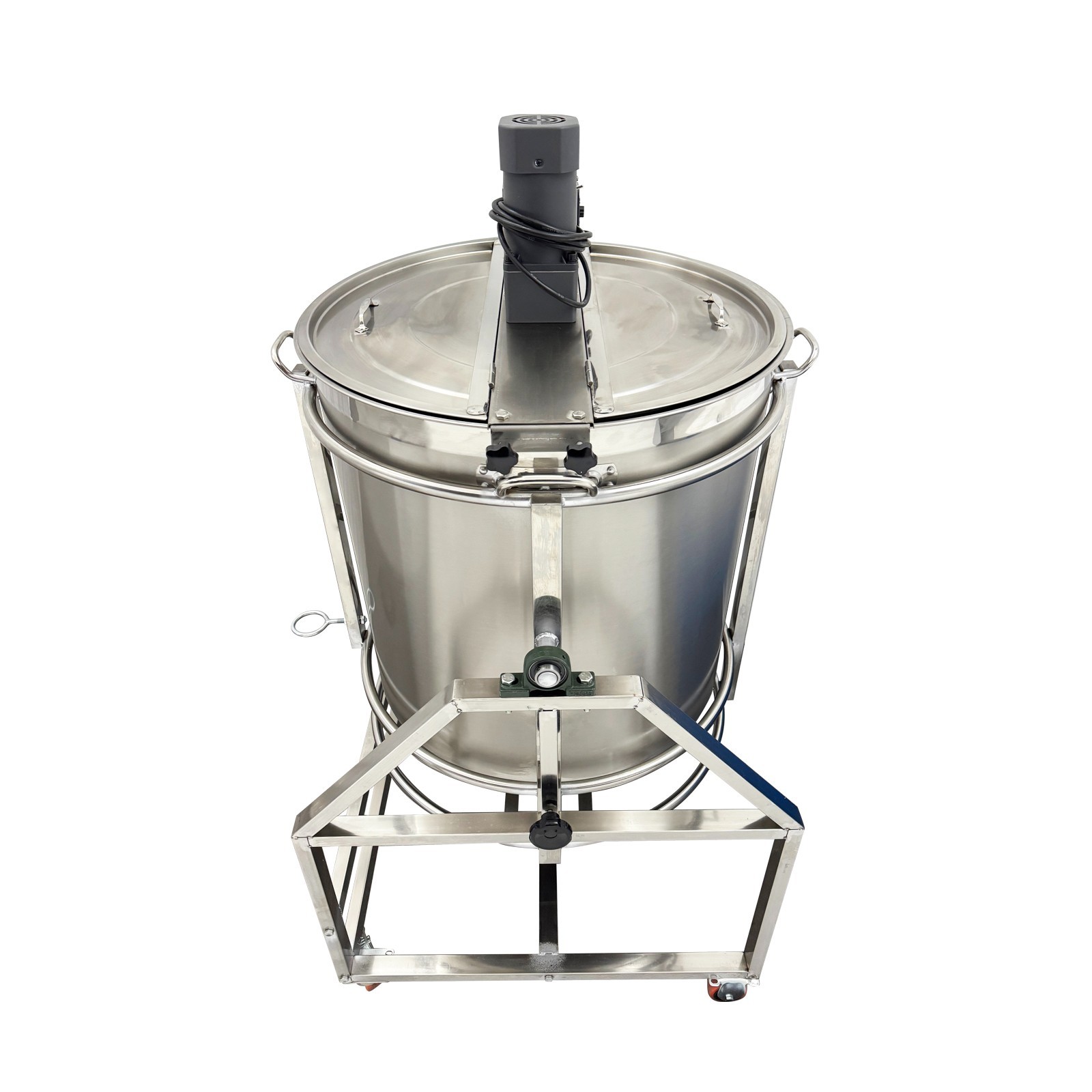 110V 98L Food Stirring Pot Hand Tilt Natural Gas and Electric Stirrer Mixer 500W