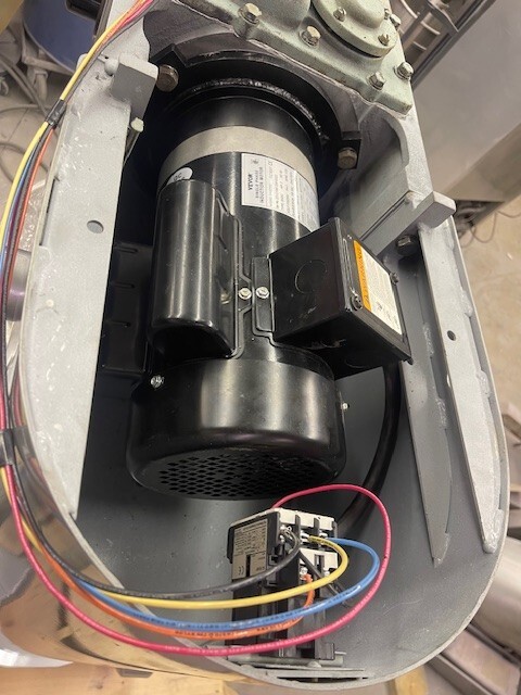 New replacement 60 QT H600 HOBART MIXER 2hp MOTOR SINGLE PHASE 1 ph 115/230