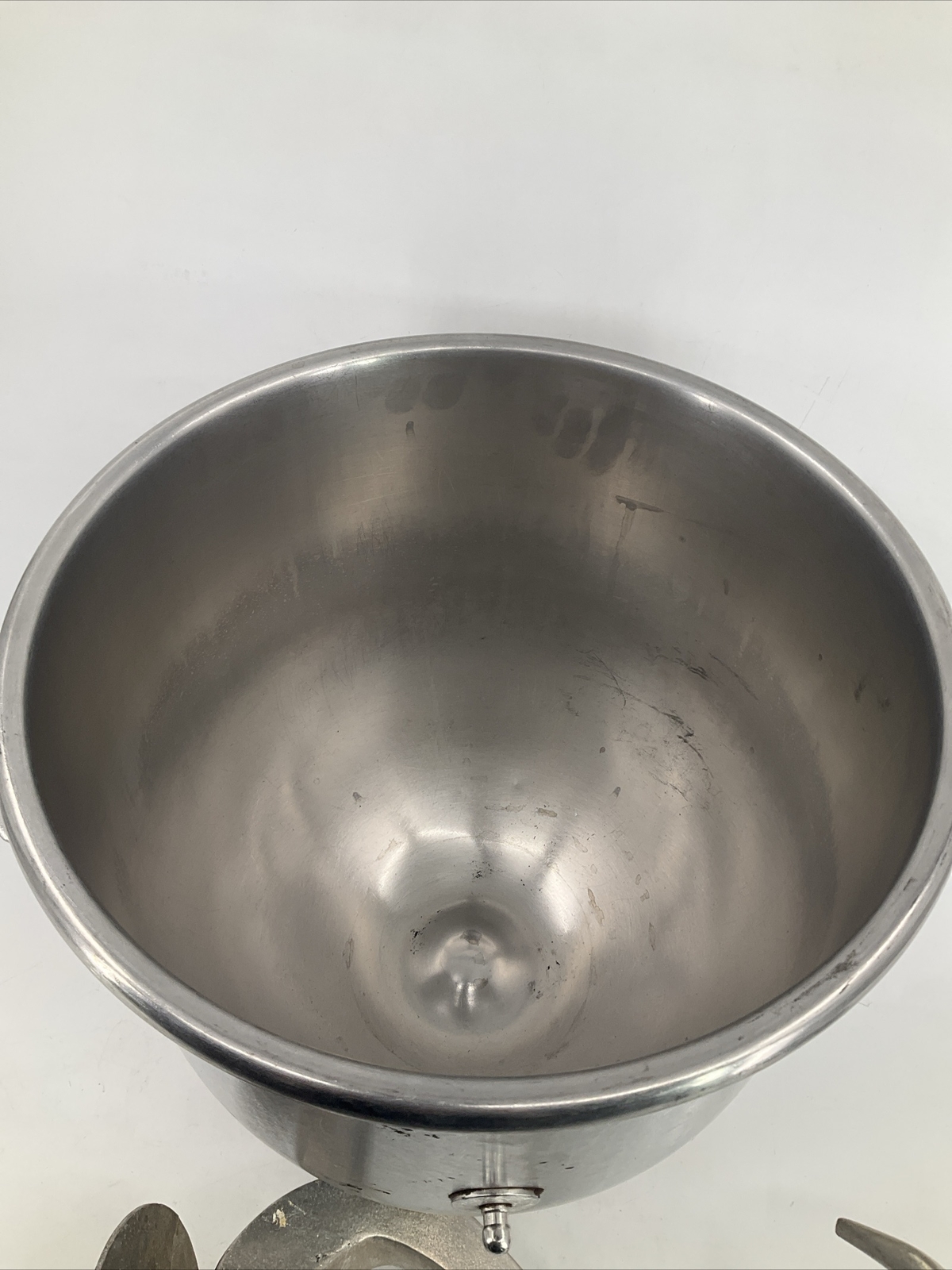 Industrial 30 Qt Stainless Steel Mixing Bowl Hobart? Dough Hook 15.25″ X 14.5″