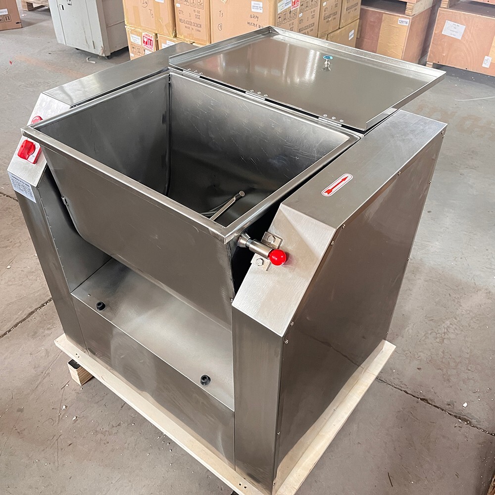 50KG Commercial Dough Mixer Machine 110V 3KW Dough Kneading Machine with Knife