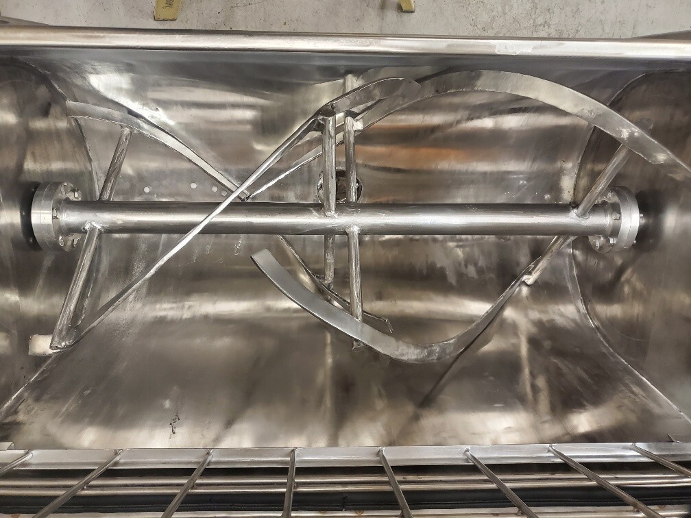 RIBBON MIXER 18CU STAINLESS STEEL