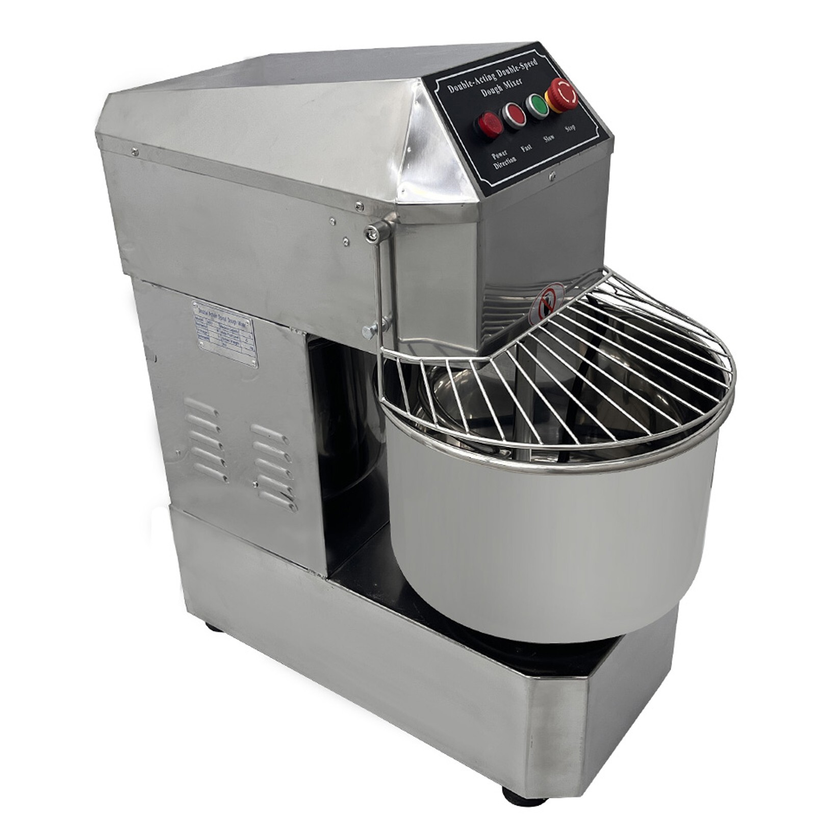 20L Double Speed Double Action Dough Mixer Commercial Dough Kneading Machine