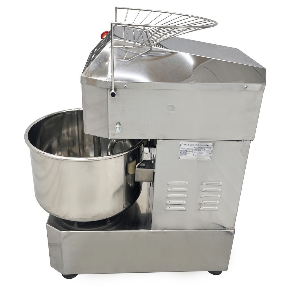 20L Double Action Double Speed Dough Spiral Mixer Stainless Three modes Machine