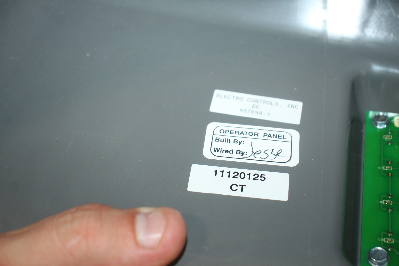 Hobart HL200 Mixer Top Cover 00-937698-00001 w/ Control Board