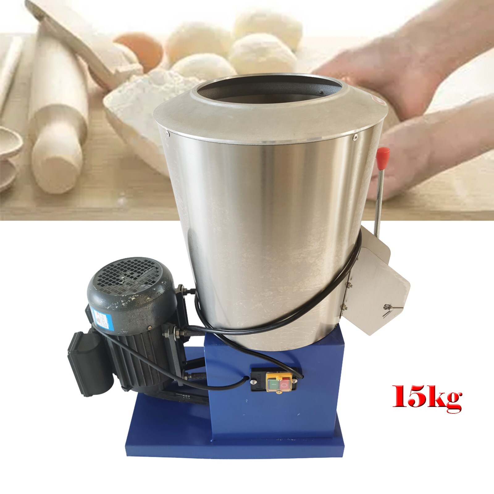 15kg Commercial Vertical Stainless Steel Material Mixer Dry Flour Mixer Machine