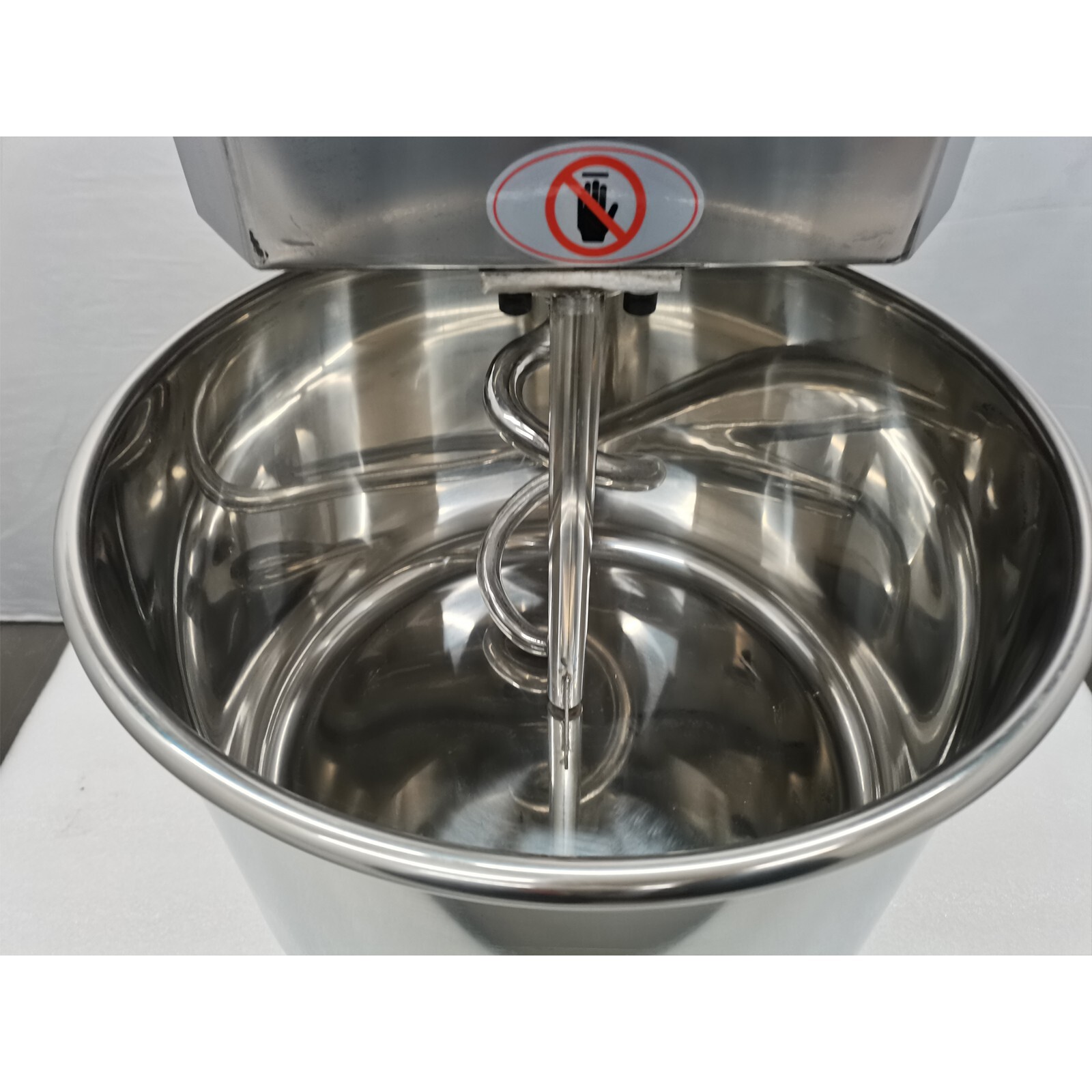110V 30L Commercial Dough Mixer Food Preparation Double Speed Spiral Dough Mixer