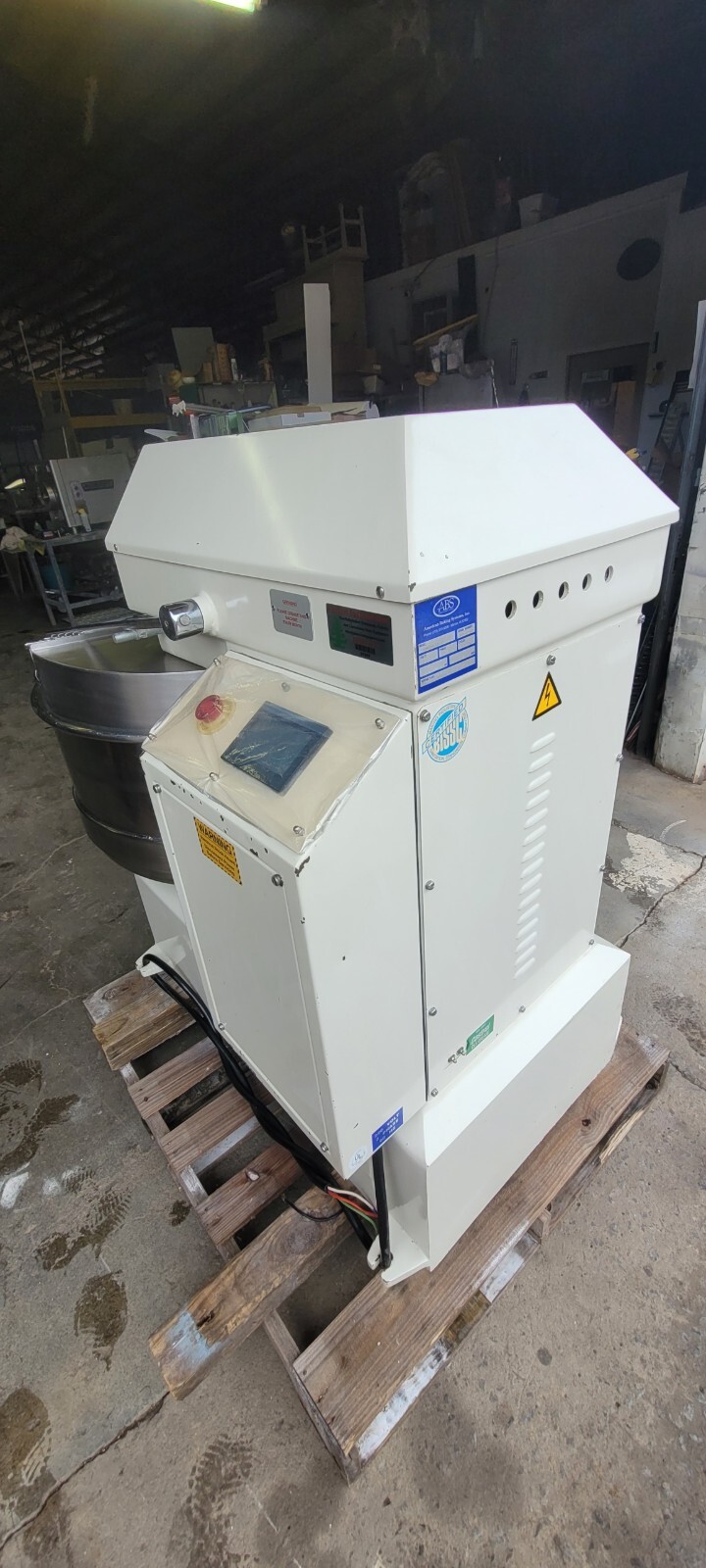 ABS SPIRAL DOUGH MIXER BAKERY 2 SPEED MODEL ABSBFM-200T Makes 300+ lbs of dough
