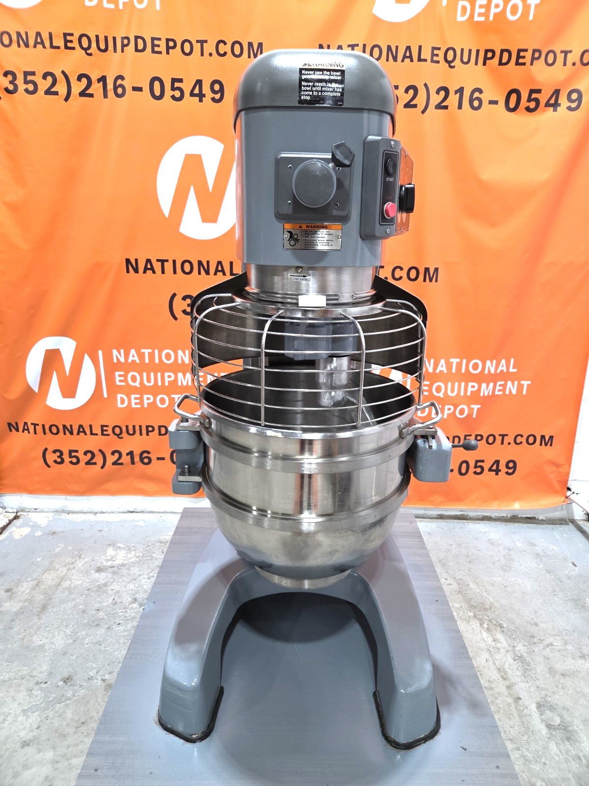 HOBART HL600 Legacy 60QT Mixer W/ Bowl, Hook, 2.7HP – 1 or 3PH – Watch Video!