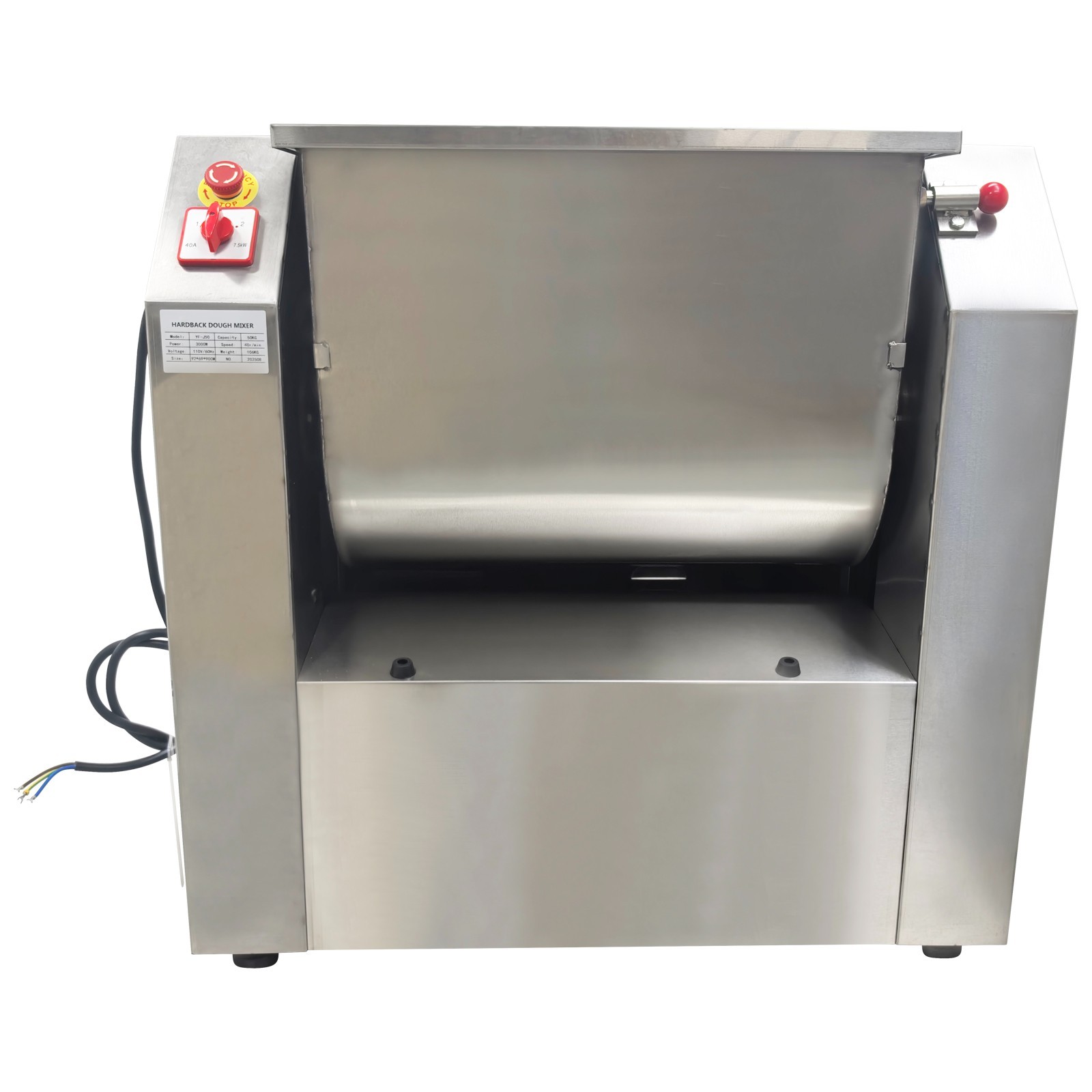 PreAsion 50KG Commercial 110V Electric Dough Mixer Mixing Machine Kitchen Equip