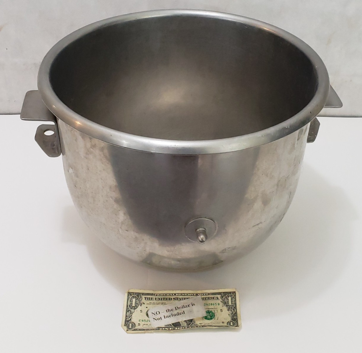 Hobart ?? Stainless Steel Large Mixer Bowl 20QT 20 Quart A200 Used – READ DESC.