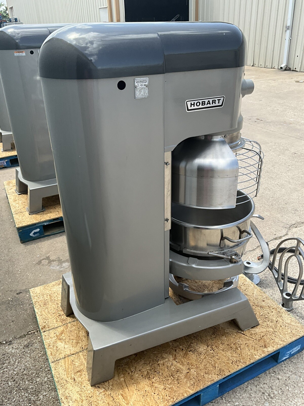 Hobart 60qt Dough mixer H600T Pizza Bakery Donut Pastry Shop bowl guard Hook 8