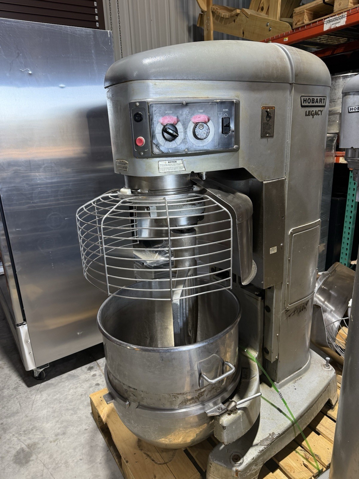 Hobart Legacy 140qt Dough Mixer HL1400N w/ Bowl Guard!