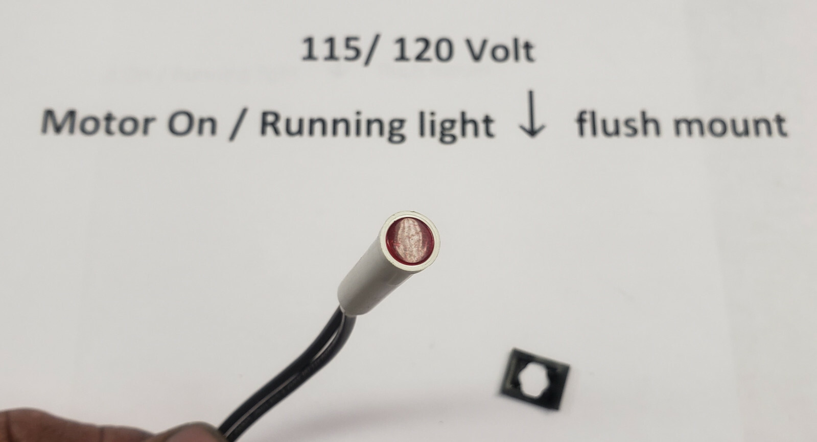 Hobart M802, V1401 Control panel Light on off light 125 volt 00-294700-004-2
